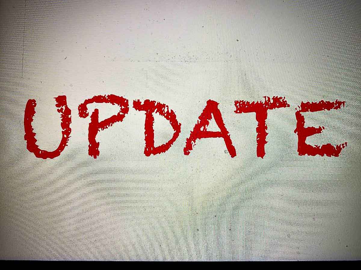 Update / Info 26.10.20