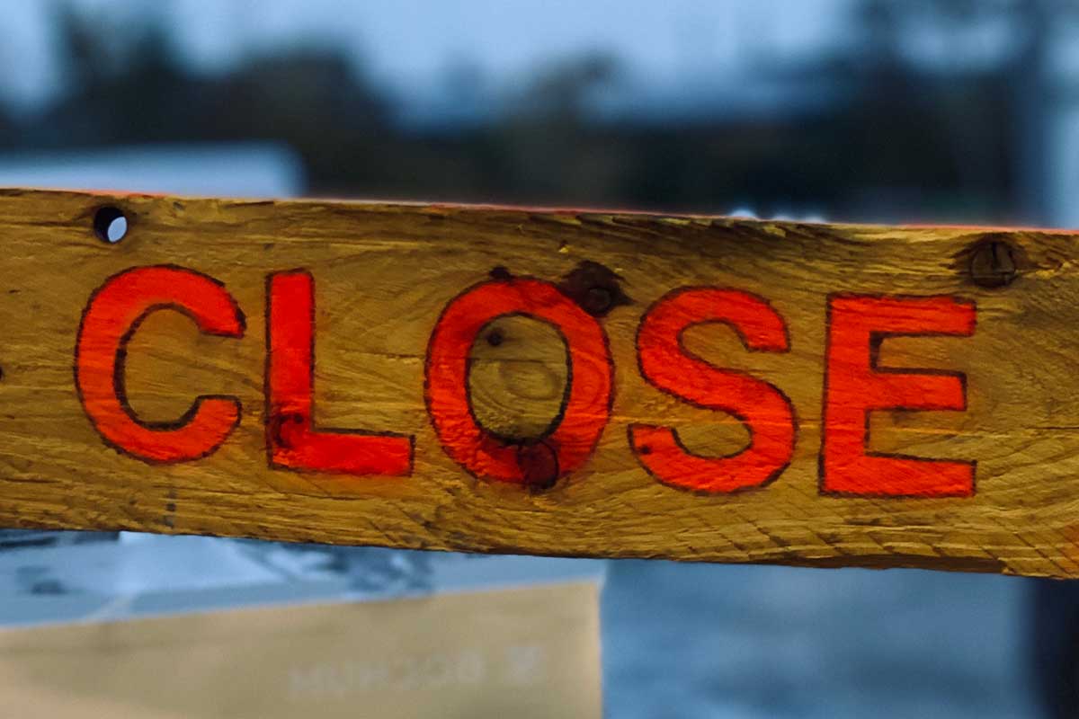OPEN SPACE – closed